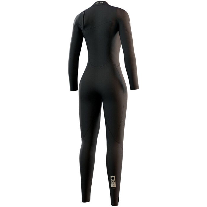 2024 Mystic Womens The One 3/2mm Zip Free Wetsuit 35000.240124 - Black